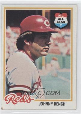 1978 Topps - [Base] #700 - Johnny Bench [Noted]