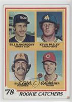 Rookie Catchers - Bill Nahorodny, Kevin Pasley, Rick Sweet, Don Werner [Good&nb…