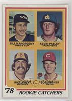 Rookie Catchers - Bill Nahorodny, Kevin Pasley, Rick Sweet, Don Werner