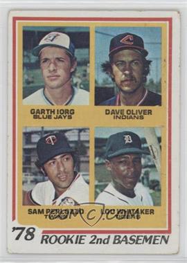 1978 Topps - [Base] #704 - Rookie 2nd Basemen - Garth Iorg, Dave Oliver, Sam Perlozzo, Lou Whitaker [Poor to Fair]