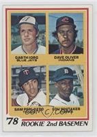 Rookie 2nd Basemen - Garth Iorg, Dave Oliver, Sam Perlozzo, Lou Whitaker