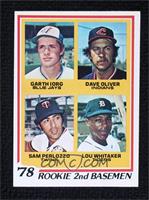 Rookie 2nd Basemen - Garth Iorg, Dave Oliver, Sam Perlozzo, Lou Whitaker