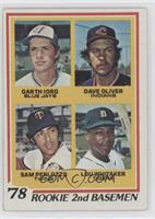 Rookie 2nd Basemen - Garth Iorg, Dave Oliver, Sam Perlozzo, Lou Whitaker