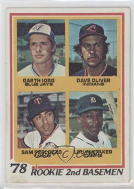 1978 Topps - [Base] #704 - Rookie 2nd Basemen - Garth Iorg, Dave Oliver, Sam Perlozzo, Lou Whitaker [Poor to Fair]