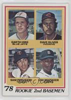 Rookie 2nd Basemen - Garth Iorg, Dave Oliver, Sam Perlozzo, Lou Whitaker