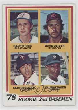 1978 Topps - [Base] #704 - Rookie 2nd Basemen - Garth Iorg, Dave Oliver, Sam Perlozzo, Lou Whitaker [Good to VG‑EX]