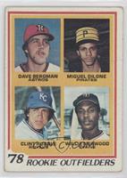 Rookie Outfielders - Dave Bergman, Miguel Dilone, Clint Hurdle, Willie Norwood …