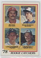 Rookie Catchers - Bo Diaz, Dale Murphy, Lance Parrish, Ernie Whitt [Good t…