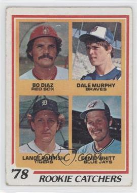 1978 Topps - [Base] #708 - Rookie Catchers - Bo Diaz, Dale Murphy, Lance Parrish, Ernie Whitt [Good to VG‑EX]