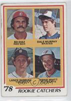 Rookie Catchers - Bo Diaz, Dale Murphy, Lance Parrish, Ernie Whitt [Good t…