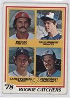 Rookie Catchers - Bo Diaz, Dale Murphy, Lance Parrish, Ernie Whitt [Good t…