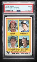 Rookie Catchers - Bo Diaz, Dale Murphy, Lance Parrish, Ernie Whitt [PSA 5&…