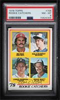 Rookie Catchers - Bo Diaz, Dale Murphy, Lance Parrish, Ernie Whitt [PSA 8&…