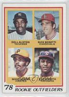 Rookie Outfielders - Dell Alston, Rick Bosetti, Mike Easler, Keith Smith [Good&…