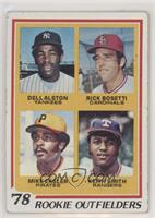 Rookie Outfielders - Dell Alston, Rick Bosetti, Mike Easler, Keith Smith [COMC&…