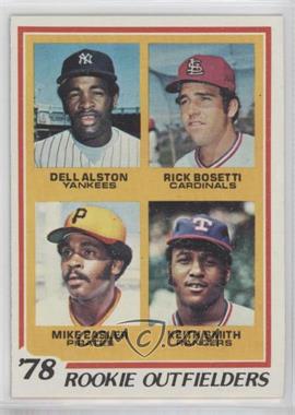 1978 Topps - [Base] #710 - Rookie Outfielders - Dell Alston, Rick Bosetti, Mike Easler, Keith Smith