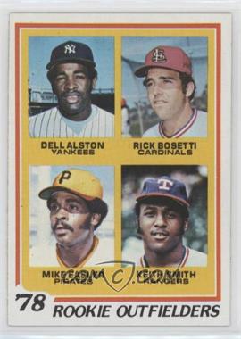 1978 Topps - [Base] #710 - Rookie Outfielders - Dell Alston, Rick Bosetti, Mike Easler, Keith Smith