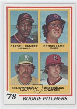 1978 Topps - [Base] #711 - Rookie Pitchers - Cardell Camper, Dennis Lamp, Roy Thomas, Craig Mitchell
