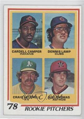 1978 Topps - [Base] #711 - Rookie Pitchers - Cardell Camper, Dennis Lamp, Roy Thomas, Craig Mitchell [Noted]