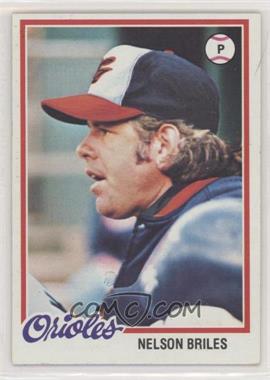 1978 Topps - [Base] #717.2 - Nelson Briles (White-Out of Blue Splotch)
