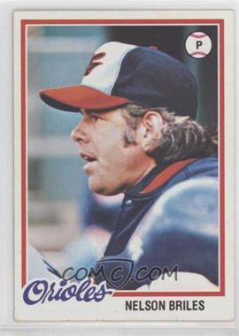1978 Topps - [Base] #717.2 - Nelson Briles (White-Out of Blue Splotch)