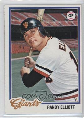 1978 Topps - [Base] #719 - Randy Elliott