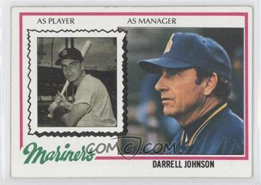 1978 Topps - [Base] #79 - Darrell Johnson