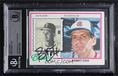 1978 Topps - [Base] #93 - Bobby Cox [BAS BGS Authentic]