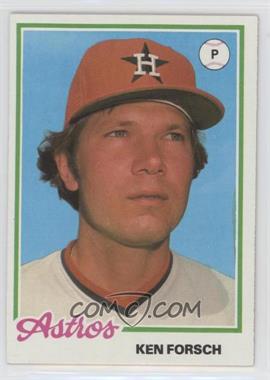 1978 Topps Burger King - Restaurant Houston Astros #8 - Ken Forsch