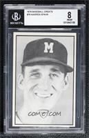 Warren Spahn [BGS 8 NM‑MT]