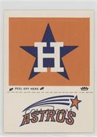 Houston Astros Logo (Team Logo, Series on Back)