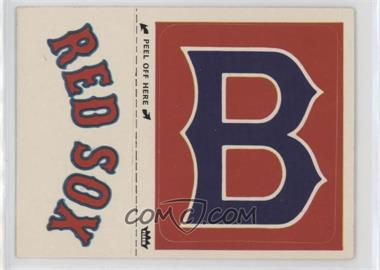 1979 Fleer Grand Slam Hi-Gloss Team Stickers - [Base] #BOS.3 - Boston Red Sox