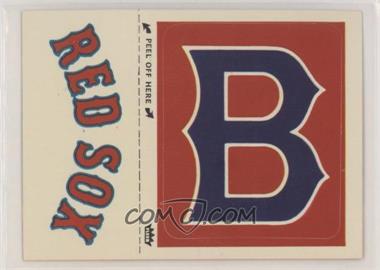 1979 Fleer Grand Slam Hi-Gloss Team Stickers - [Base] #BOS.3 - Boston Red Sox