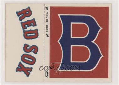 1979 Fleer Grand Slam Hi-Gloss Team Stickers - [Base] #BOS.3 - Boston Red Sox