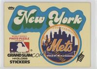 New York Mets (Team Logo Yellow)