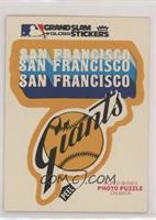 San Francisco Giants (Team Logo White)
