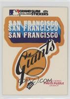 San Francisco Giants (Team Logo White)