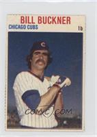 Bill Buckner [Good to VG‑EX]