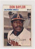 Don Baylor