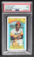 J.R. Richard (Stats Start in 1971) [PSA 9 MINT]