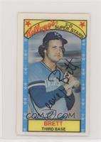 George Brett (Royals in Script in Team Logo)