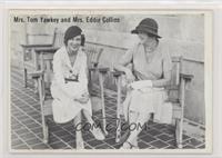 Mrs. Tom Yawkey, Mrs. Eddie Collins