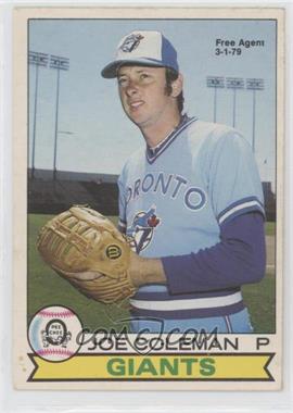 1979 O-Pee-Chee - [Base] #166 - Joe Coleman