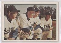 Brooklyn Dodgers Team, Jake Pitler, Joe Becker, Billy Herman, Walt Bagley