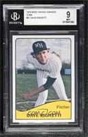 Dave Righetti [BGS 9 MINT]