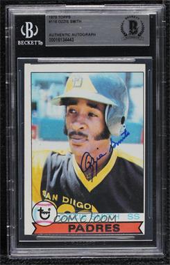 1979 Topps - [Base] #116 - Ozzie Smith [BAS BGS Authentic]
