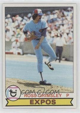 1979 Topps - [Base] #15 - Ross Grimsley