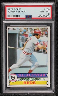 1979 Topps - [Base] #200 - Johnny Bench [PSA 8 NM‑MT]