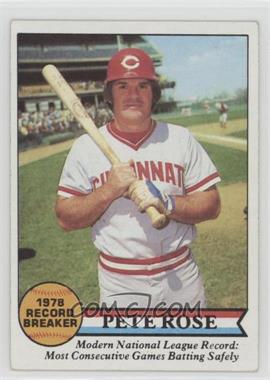 1979 Topps - [Base] #204 - Pete Rose [Good to VG‑EX]