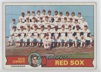 Team Checklist - Boston Red Sox [Poor to Fair]